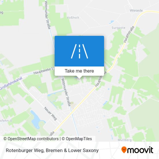 Rotenburger Weg map
