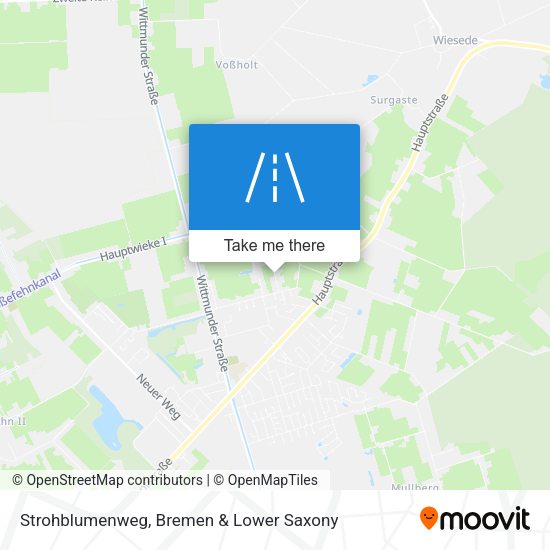 Strohblumenweg map