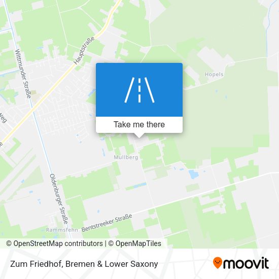 Zum Friedhof map
