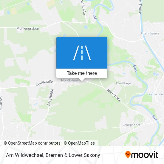 Am Wildwechsel map