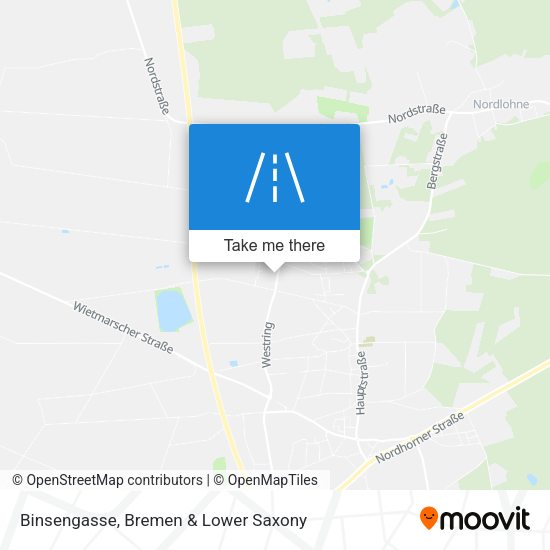 Binsengasse map