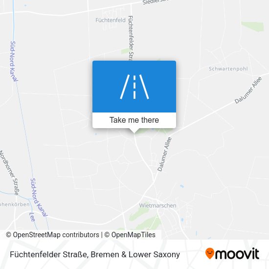 Füchtenfelder Straße map