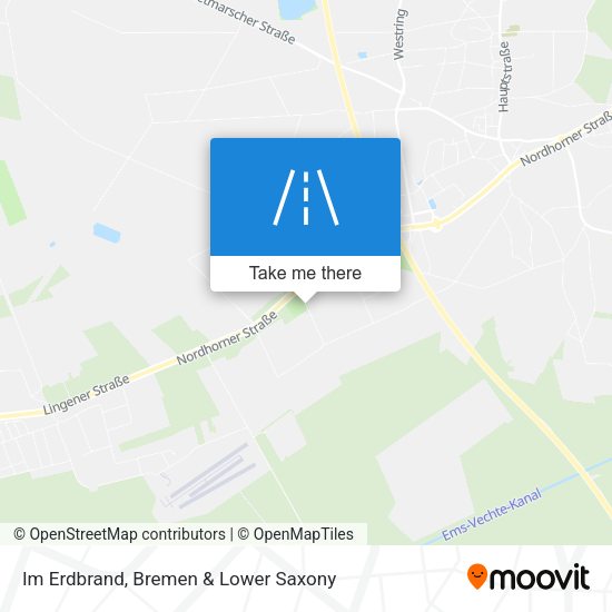 Im Erdbrand map