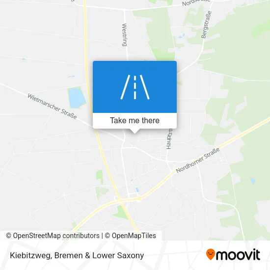 Карта Kiebitzweg