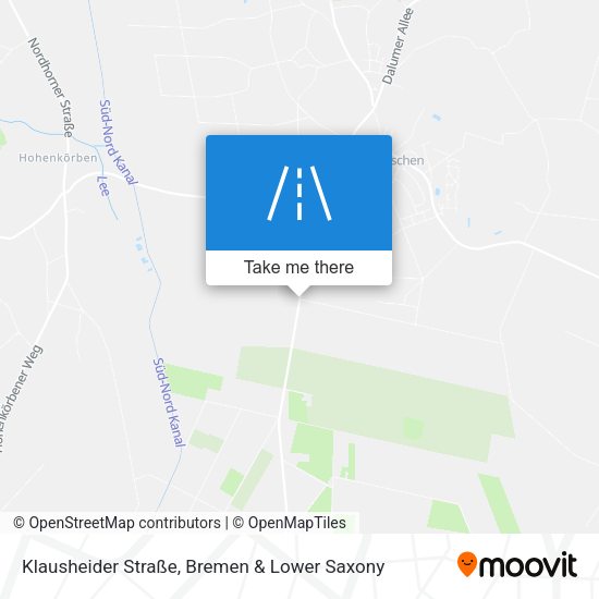 Klausheider Straße map