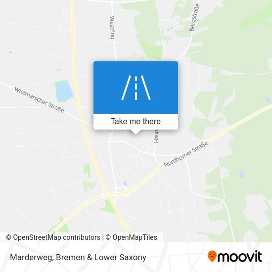 Marderweg map
