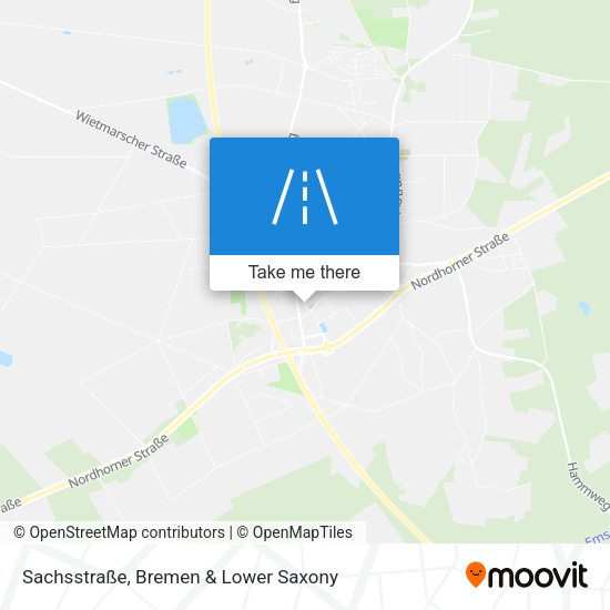 Sachsstraße map