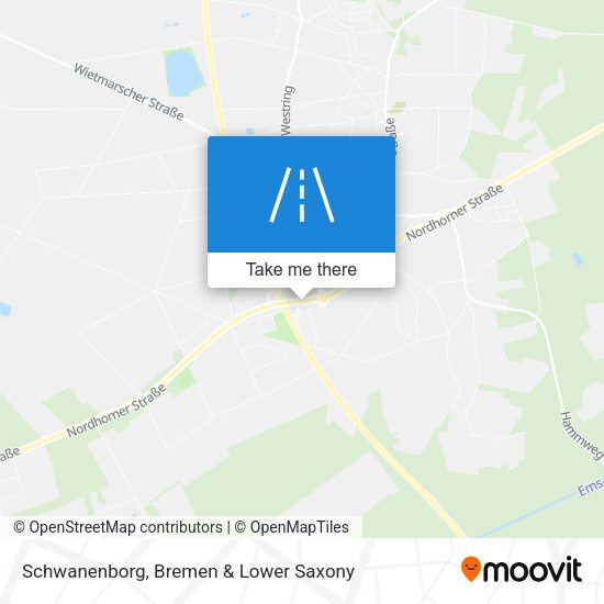 Schwanenborg map