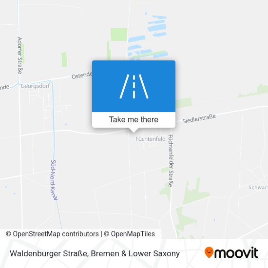 Waldenburger Straße map