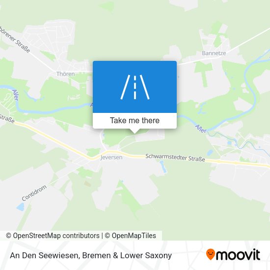 An Den Seewiesen map