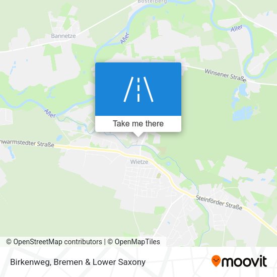 Birkenweg map