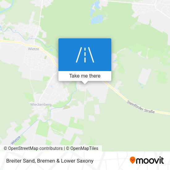 Breiter Sand map