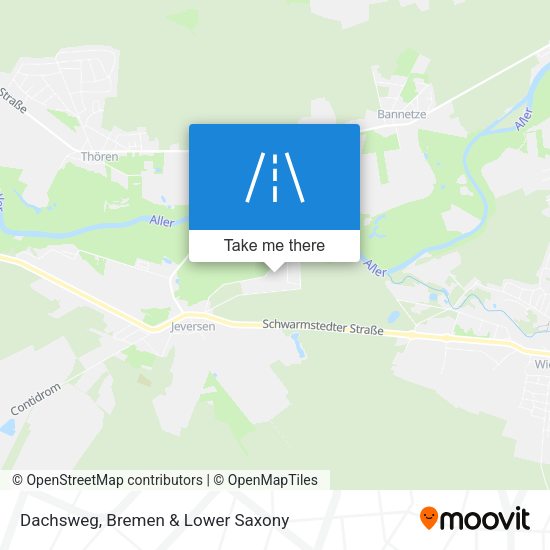 Dachsweg map