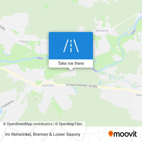 Im Rehwinkel map