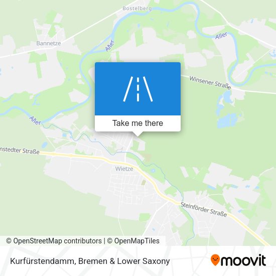 Kurfürstendamm map