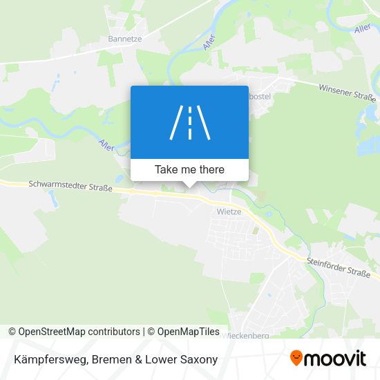 Kämpfersweg map