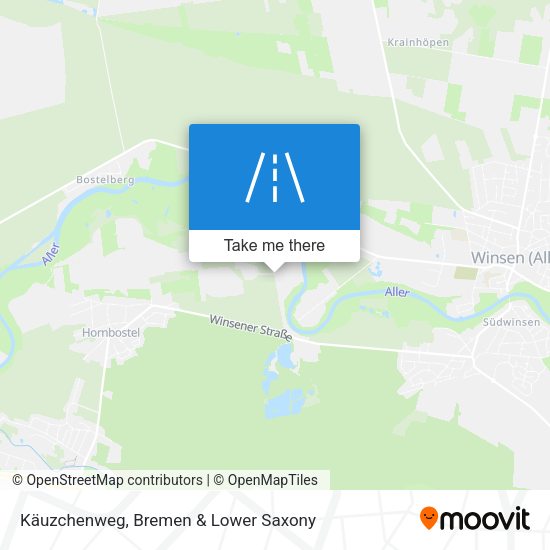 Käuzchenweg map