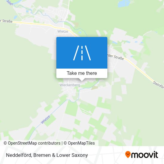 Neddelförd map