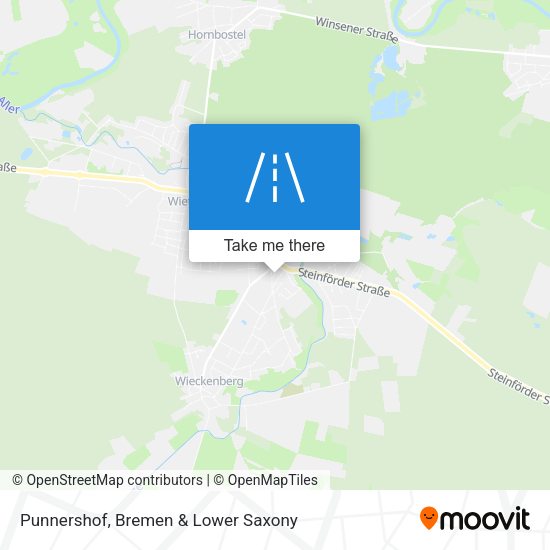 Punnershof map
