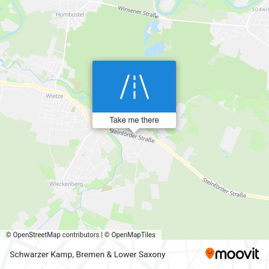 Schwarzer Kamp map