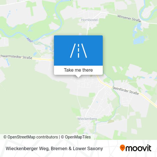 Wieckenberger Weg map
