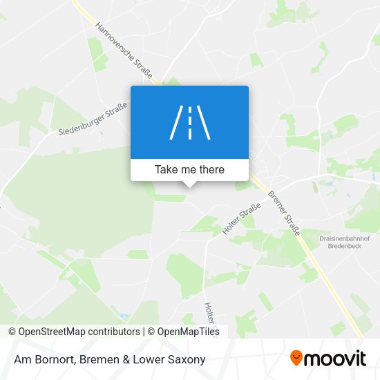 Am Bornort map
