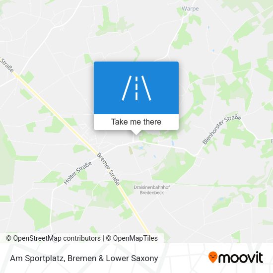 Am Sportplatz map