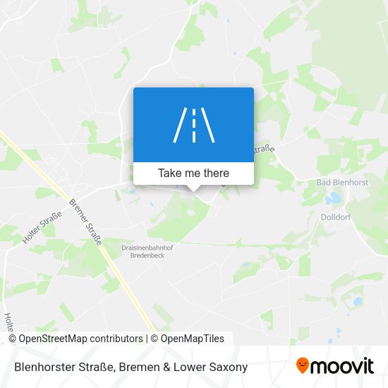 Blenhorster Straße map