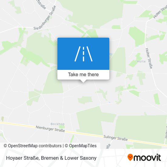 Hoyaer Straße map