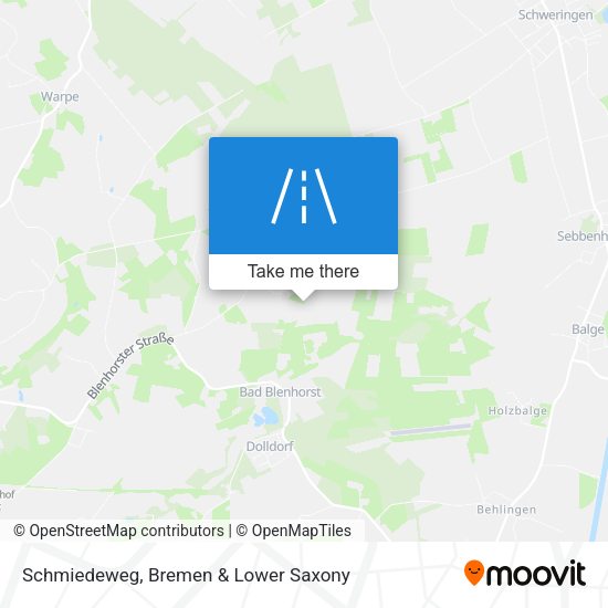 Schmiedeweg map