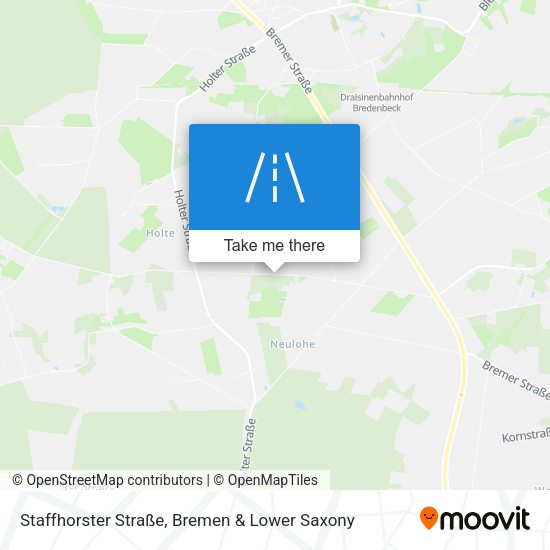 Staffhorster Straße map