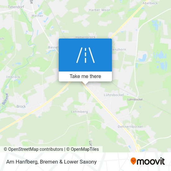 Am Hanfberg map