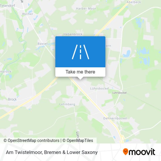 Am Twistelmoor map