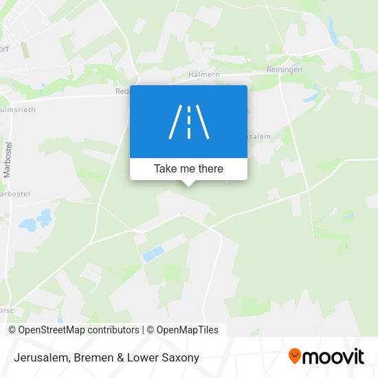 Jerusalem map