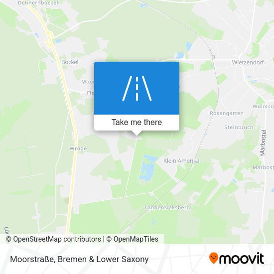 Moorstraße map