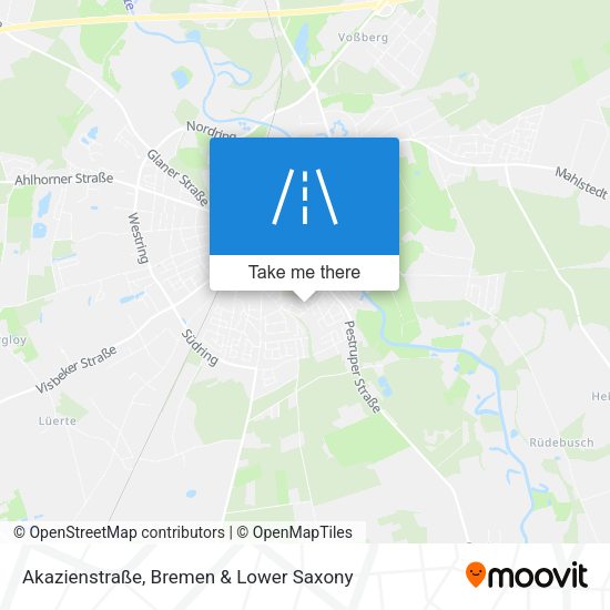 Akazienstraße map