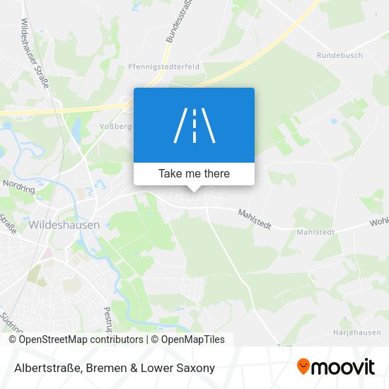 Albertstraße map