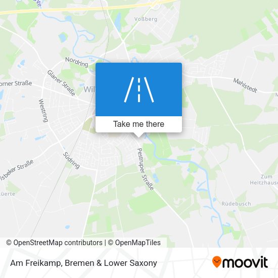 Am Freikamp map
