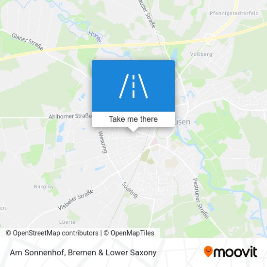 Am Sonnenhof map