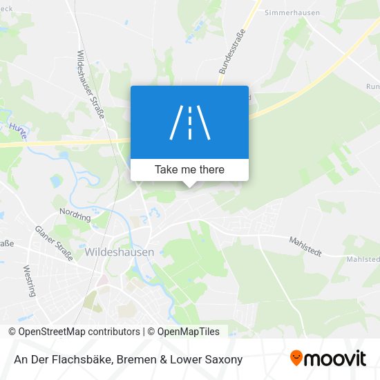 An Der Flachsbäke map
