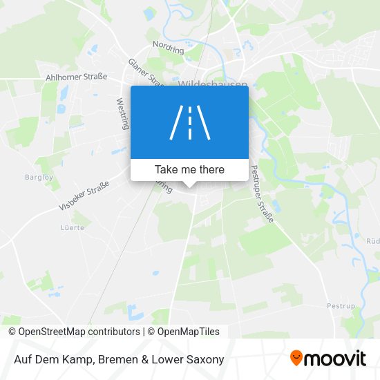 Auf Dem Kamp map