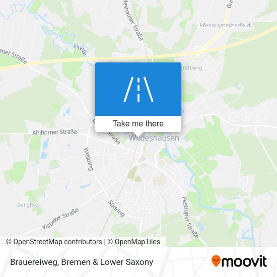 Brauereiweg map