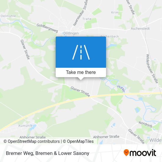 Bremer Weg map