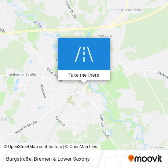 Burgstraße map