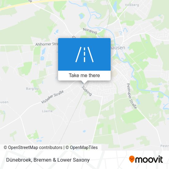Dünebroek map
