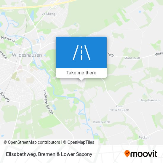 Elisabethweg map