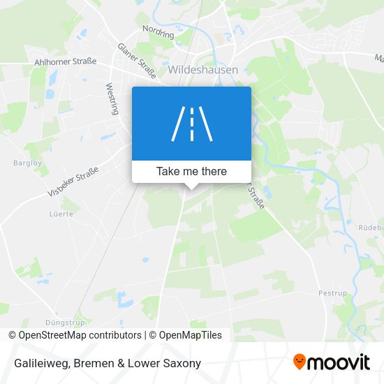 Galileiweg map