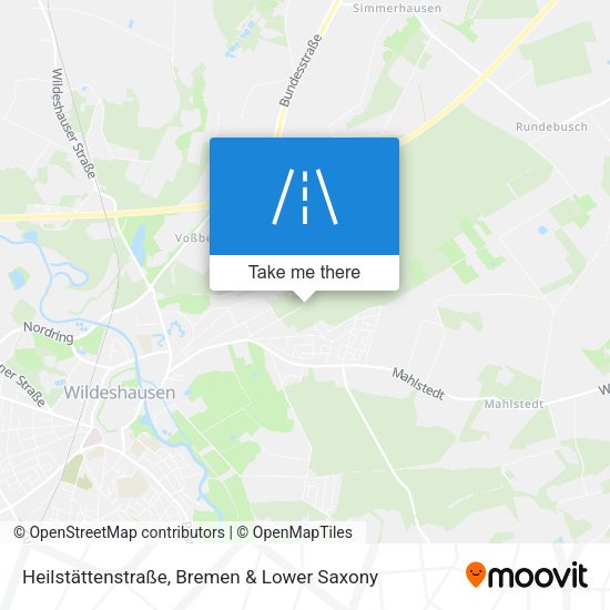 Heilstättenstraße map