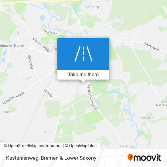 Kastanienweg map