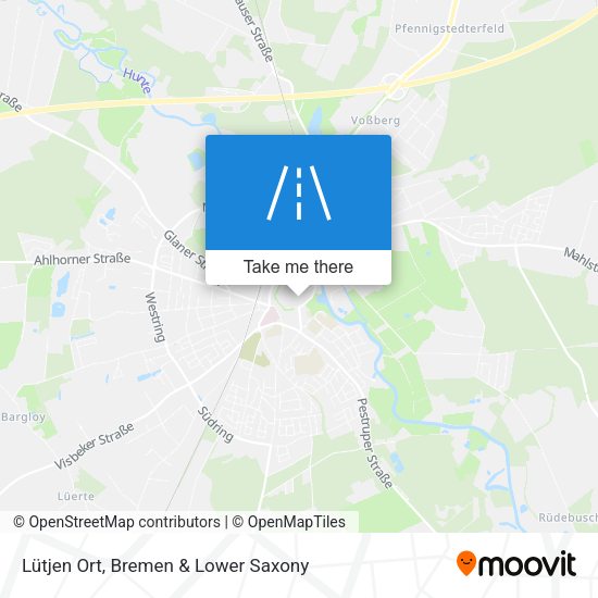 Lütjen Ort map